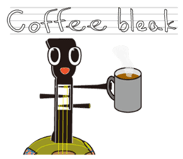 Japanese instruments classic shamin sticker #1778914