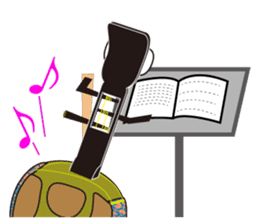 Japanese instruments classic shamin sticker #1778926