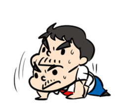 Mr.funako with dog sticker #1779214