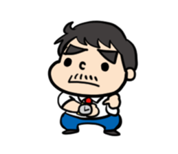 Mr.funako with dog sticker #1779231