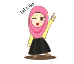 Maryam Sweetie Hijab sticker #1779250