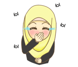 Maryam Sweetie Hijab sticker #1779255