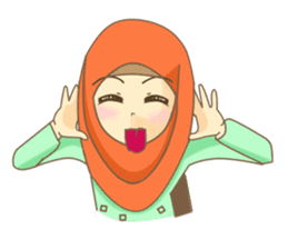 Maryam Sweetie Hijab sticker #1779262
