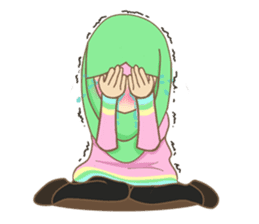 Maryam Sweetie Hijab sticker #1779270