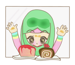 Maryam Sweetie Hijab sticker #1779271