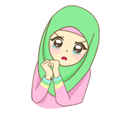 Maryam Sweetie Hijab sticker #1779273