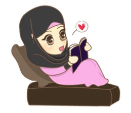 Maryam Sweetie Hijab sticker #1779274