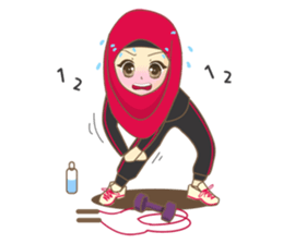 Maryam Sweetie Hijab sticker #1779279