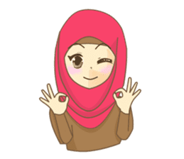 Maryam Sweetie Hijab sticker #1779282