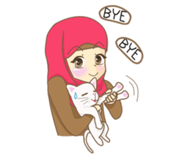 Maryam Sweetie Hijab sticker #1779283