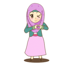 Maryam Sweetie Hijab sticker #1779285