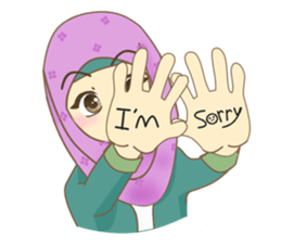 Maryam Sweetie Hijab sticker #1779287