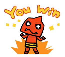 Akaonin(Version drawn freely) sticker #1779578