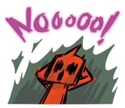 Akaonin(Version drawn freely) sticker #1779588