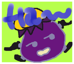 Rei of the eggplant sticker #1780090