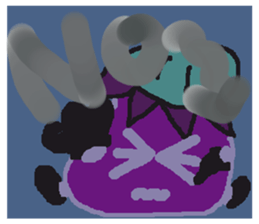Rei of the eggplant sticker #1780091