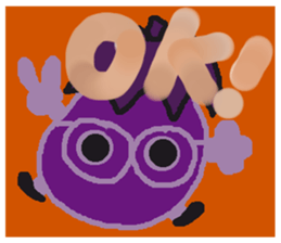 Rei of the eggplant sticker #1780092