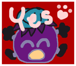 Rei of the eggplant sticker #1780093