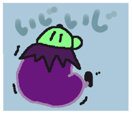 Rei of the eggplant sticker #1780098