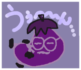 Rei of the eggplant sticker #1780099