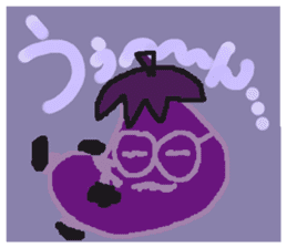 Rei of the eggplant sticker #1780099