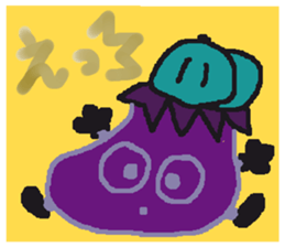 Rei of the eggplant sticker #1780100