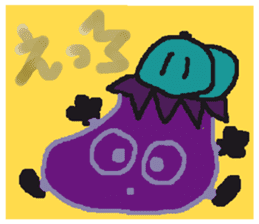 Rei of the eggplant sticker #1780100