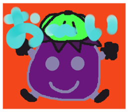 Rei of the eggplant sticker #1780101
