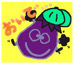 Rei of the eggplant sticker #1780102