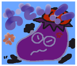 Rei of the eggplant sticker #1780103