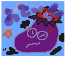 Rei of the eggplant sticker #1780103
