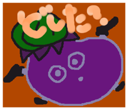 Rei of the eggplant sticker #1780114