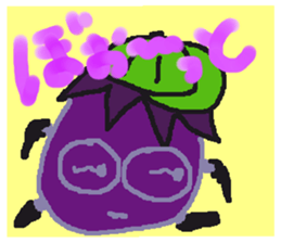 Rei of the eggplant sticker #1780116
