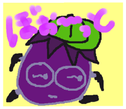 Rei of the eggplant sticker #1780116
