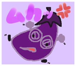 Rei of the eggplant sticker #1780119