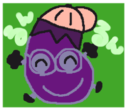 Rei of the eggplant sticker #1780121