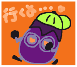 Rei of the eggplant sticker #1780125