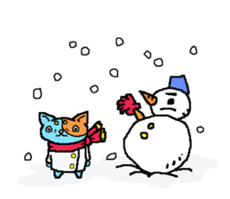 Blue Cats 2 sticker #1780449