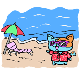 Blue Cats 2 sticker #1780450