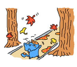 Blue Cats 2 sticker #1780451