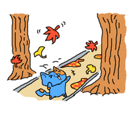 Blue Cats 2 sticker #1780451