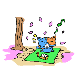 Blue Cats 2 sticker #1780452