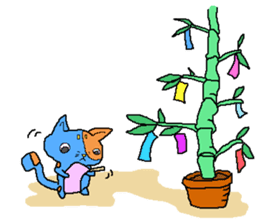 Blue Cats 2 sticker #1780455