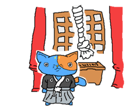 Blue Cats 2 sticker #1780457