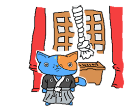 Blue Cats 2 sticker #1780457