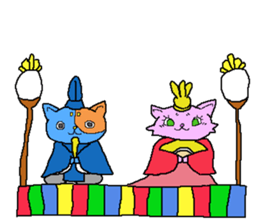 Blue Cats 2 sticker #1780459