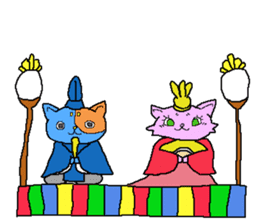 Blue Cats 2 sticker #1780459