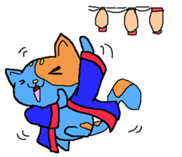 Blue Cats 2 sticker #1780461