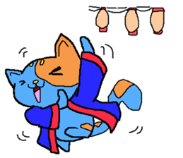 Blue Cats 2 sticker #1780461