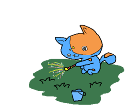 Blue Cats 2 sticker #1780462